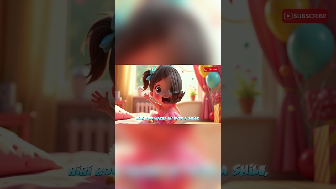Bibi Boo’s Happy Birthday Song 🎂 | Fun Birthday Nursery Rhyme for Kids | Bibi Boo Kids