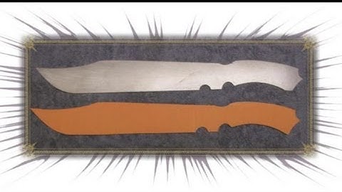 How to make a Knife Part 2