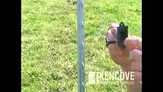 How to Install the (ITE) T-Post Insulator