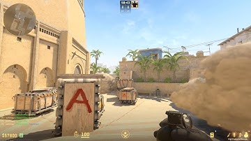 CS2: Mirage - Solo Execute A-SITE