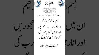 Surah Rahman Translation Verse Num 68/69In Urdu #tafseer #education #translationtafseerulquran