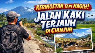 Keringetan Tapi Nagih! Jalan Kaki di Cianjur dengan View Gunung Gede Pangrango  | Jalan Jajan