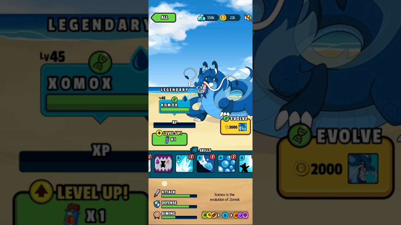 dynamoms world zomok evolution