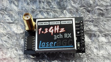 1.3Ghz Fatshark module Test from laserBGC