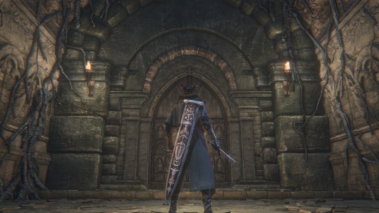 Bloodborne ブラッドボーン 聖杯ダンジョンボス #03 トゥメル遺跡 第三層  旧主の番犬