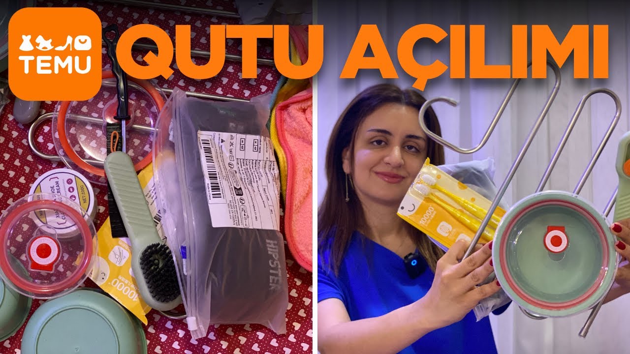 Temudan aliş-veriş etdim / Temu vlogu