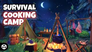 Information Survival Cooking Camp - Stylized RPG Props Guide