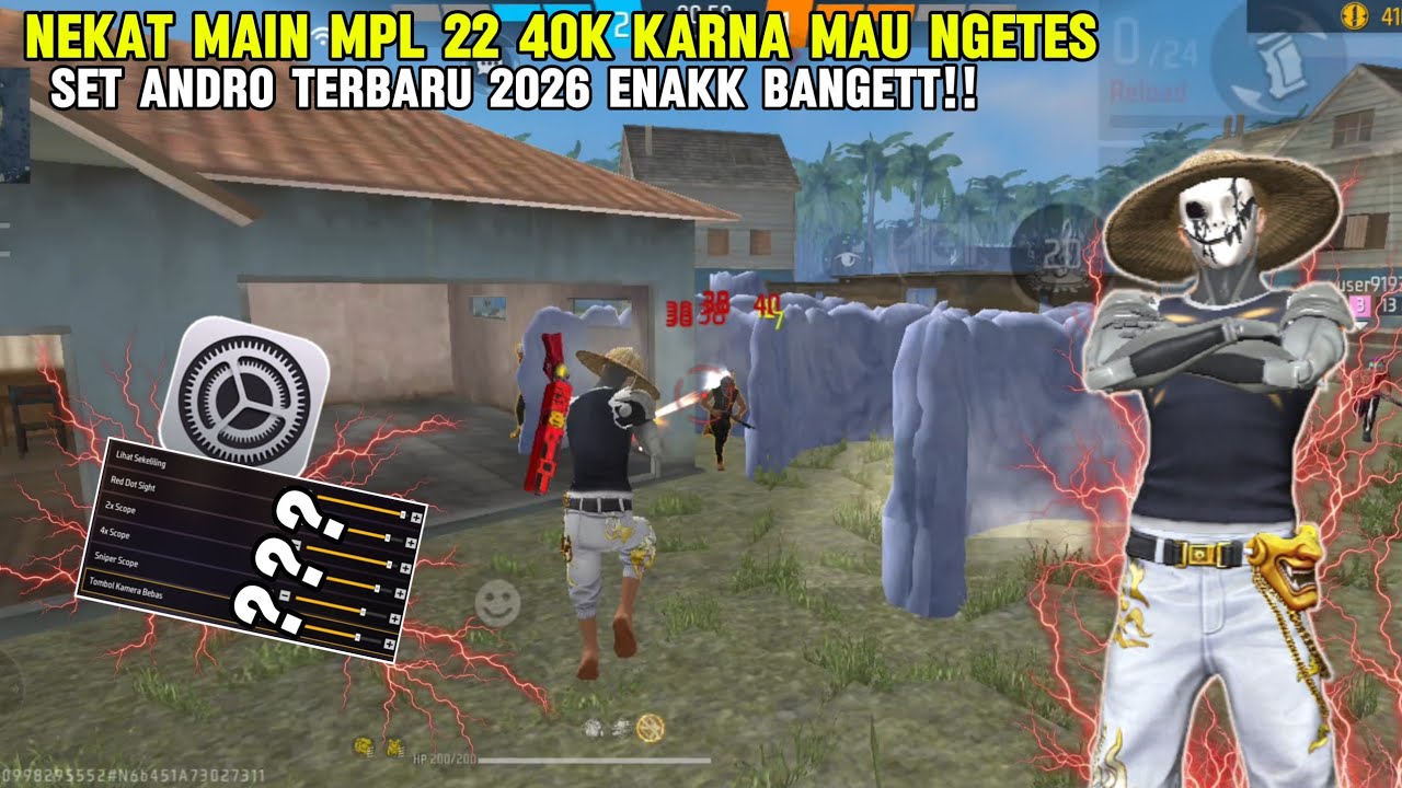 GW MAIN MPL 22 40K PAKE SETINGAN ANDRO TERBARU SAMPAI LAWANNYA SUREND!! 