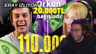 Eray İzliyor Orkun Işıtmak 110.000TL YAYINCILARA BAĞIŞ YAPMAK! @orkunisitmak