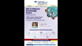 Live Webinar on CSR: Impact Assessment and Reporting Aspects