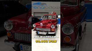 Kto wie co to za auto? Warszawa 224! Cudowny klasyk w idealnym stanie! Pytam właścicieli #shorts