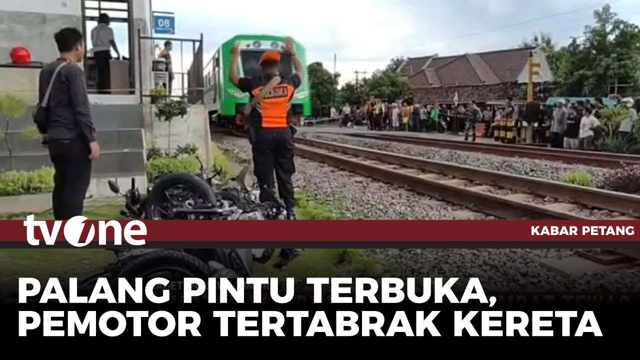 KA Malioboro Ekspres Tabrak Sejumlah Pemotor, 4 Orang Tewas | Kabar Petang tvOne