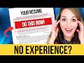 Creating a Resume with Little or No Work Experience