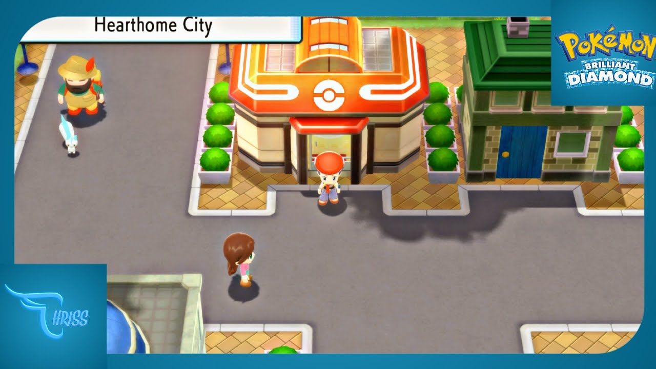 MENJELAJAHI HEARTHOME CITY EPS 11 Pokemon Brilliant Diamond YouTube