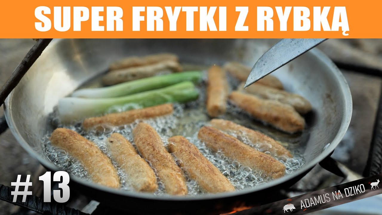 FISH & CHIPS po Polsku! 🔥 Adamus na dziko S01e13 #fish #chips #obiad #dinner #jeść #kuchnia #smak