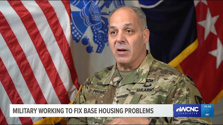 Military working to fix base housing problems
