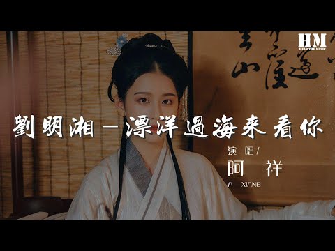 阿祥 - 劉明湘-漂洋過海來看你(抖音版ProgHouse)（阿祥 remix）『陌生的城市啊 熟悉的角落裏』【動態歌詞Lyrics】