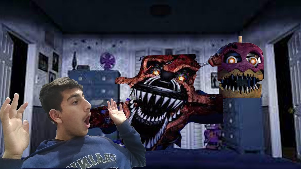 THE SCARIEST JUMPSCARE IN FNAF!!! (fnaf 4 ep 2) YouTube