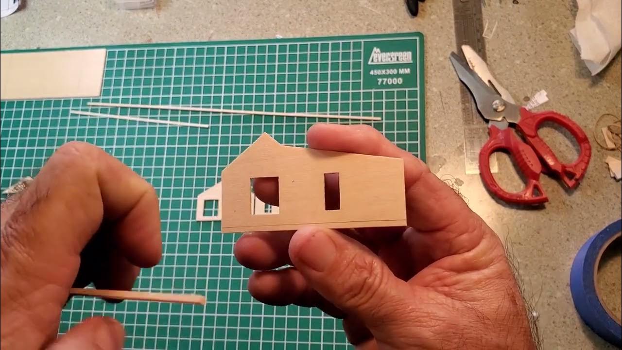4 of our N scale scratch building tutorial. YouTube