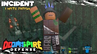 Playing With Randos 1/I Hate Minish •Doomspire Defense• | Roblox