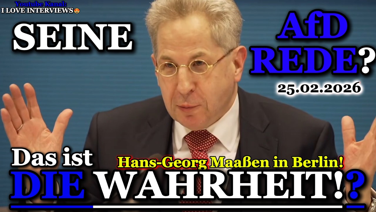 SEINE NEUE AfD-REDE! 😍 WAHNSINN! 💥 Ex-Verfassungsschutzchef Hans-Georg Maaßen bald in der AfD!?