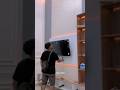 AUTO CUAN!! proses pemasangan interior furniture minimalis #shorts #shortvideo #furniture #stories