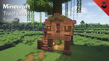 Minecraft: How to Build a Jungle Treehouse | Starter House (Tutorial)