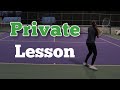 7.0 UTR Student Private Lesson