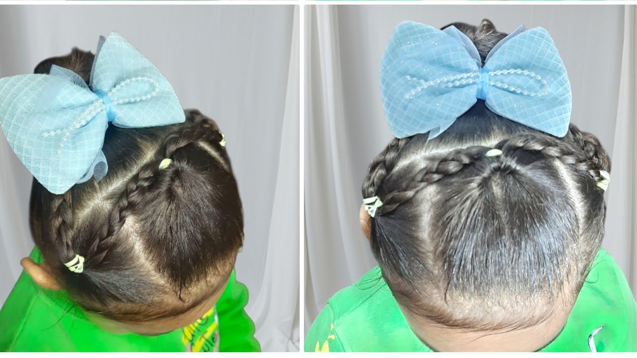 اول تسريحة في سنة ٢٠٢٦ تعمليها في اقل من دقيقة/احدث تسريحات الاطفال للشعر الخفيف 2026