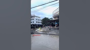 XÓT XA NHÌN CẢNH CHỢ TUY HÒA HOANG TÀN SAU KHI LŨ RÚT KHIẾN AI XEM CŨNG NGHẸN LÒNG