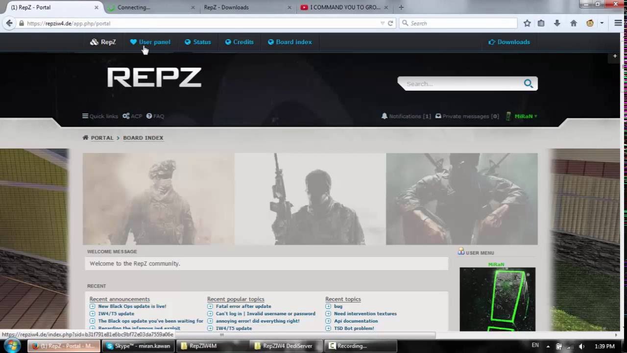 RepZIW4 - Server Tutorial (June 2015)