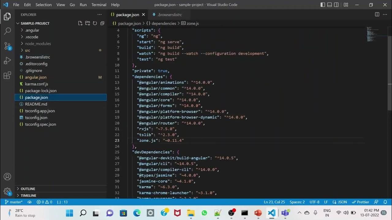 Angular Files and Folder Structure Explained - YouTube