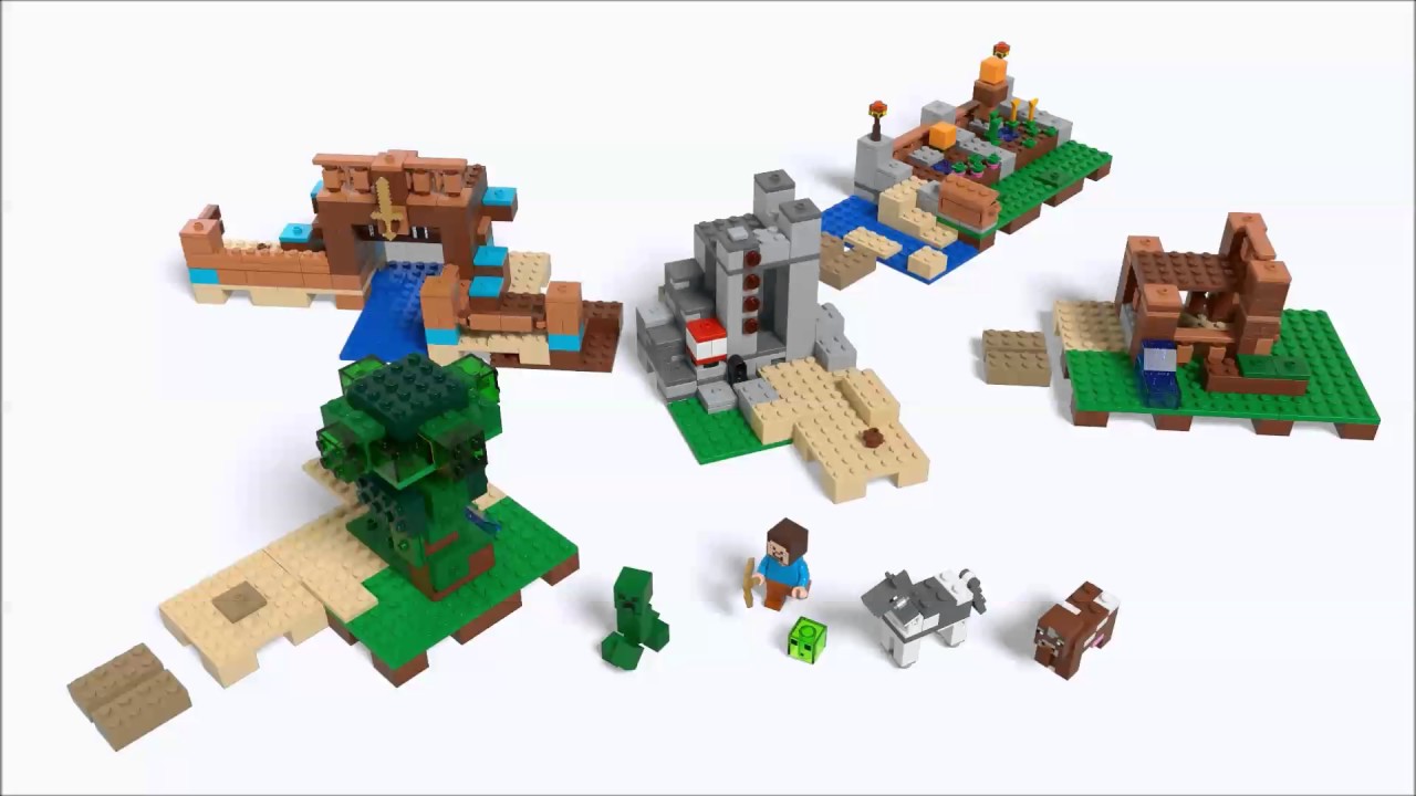 Smyths Toys Lego Minecraft The Crafting Box 2 0 21135 Youtube