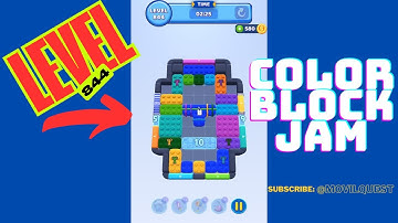 Color Block Jam Level 844 Walkthrough / Solution