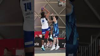 POSTERIZE😱😱😱 Ross Davis Jr - HACHINOHE DIME.EXE　#3x3 #3x3EXE #playoffs