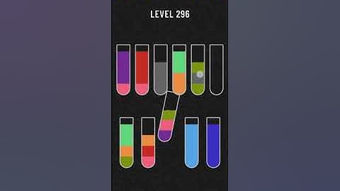 How to do Water sort Puzzle level 296 | Water sort puzzle | Color Sorting Game | Gaming Shortcuts |