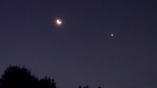 Morning Pairing Of Venus And Moon 06.22.2025