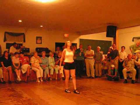 West Mabou step dancers