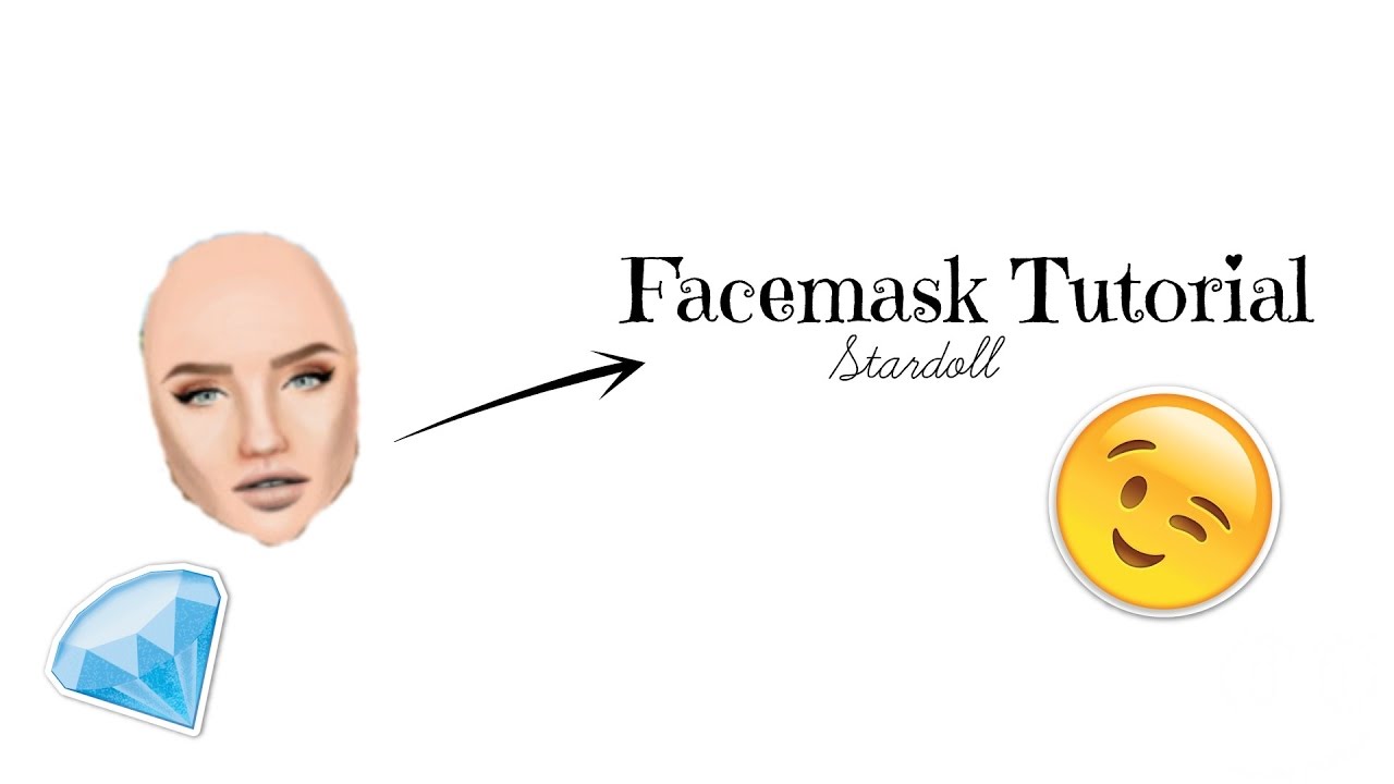 Stardoll Facemask Tutorial|Stardesign Hair|Contour&Highlight Tips