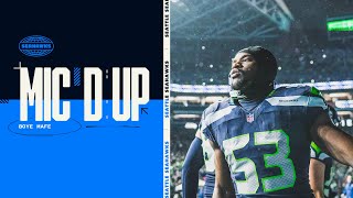 Seahawks Mic'd Up: Boye Mafe - Week 15 | 2023 Seattle Seahawks