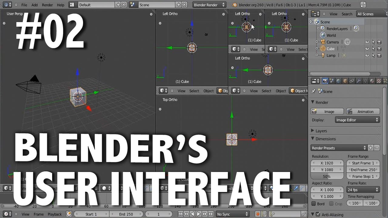 Blender Ui Tutorial | blender 2 6 tutorial 02 customizing and saving the ui Blender Ui Tutorial | blender 2 6 tutorial 02 customizing and saving the ui