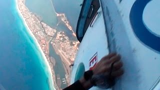 Куба. Экстрим. Прыжок с парашютом за 50 Евро! skydiving