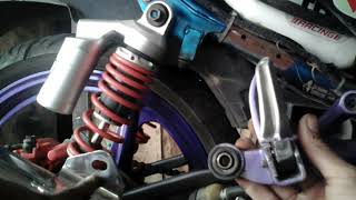 Modifikasi, pasang footstep fu di motor vega