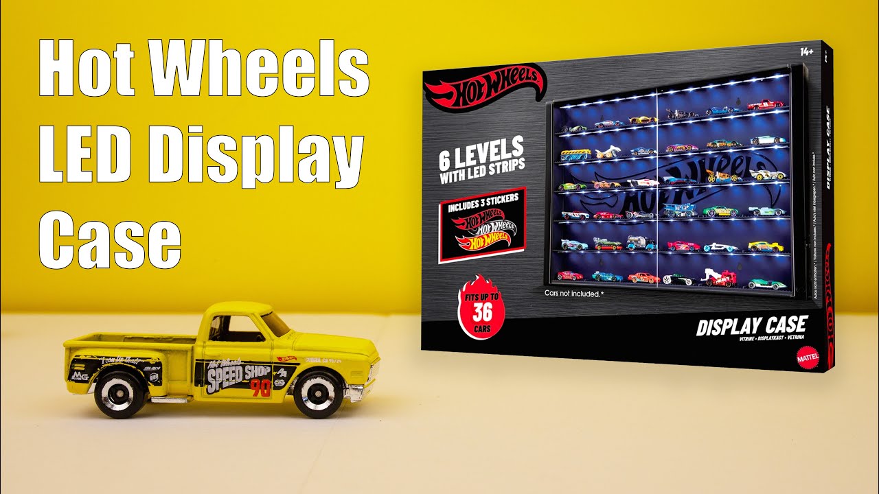 Let’s Set Up My New Hot Wheels LED Display Case