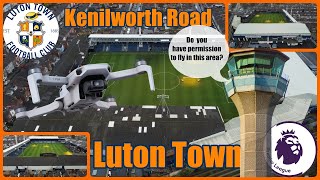 Ep68. Kenilworth Rd Stadium, by drone Home of Luton Town Promoted to Premier League for 23/24 season