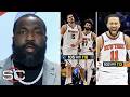 Kendrick Perkins reacts to NBA Playoffs Round-1: Knicks roll past Hawks - Nuggets SINK Timberwolves