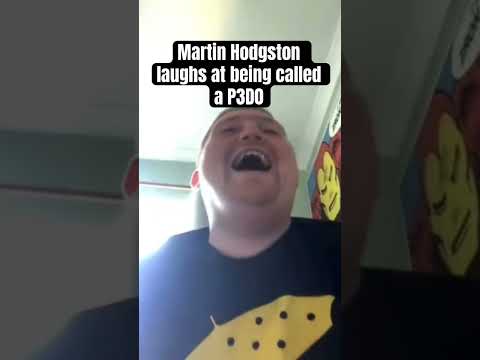 Martin Laughs at being called what he is