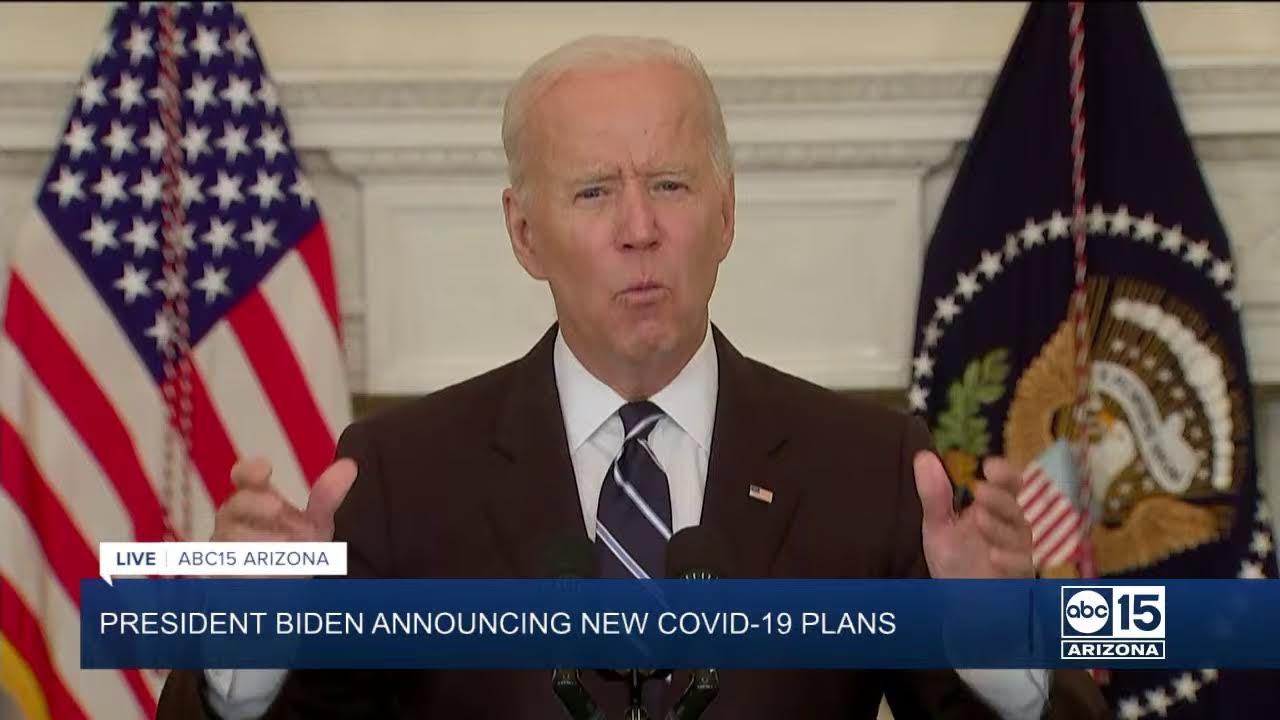 NOW: President Biden addresses COVID-19 vaccine mandates for businesses