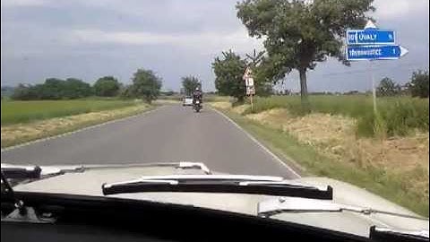 MGB V8 Snehurka_first drive