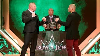 Brock Lesnar comes face-to-face with Cain Velasquez: WWE Announcement, Oct. 11, 2019